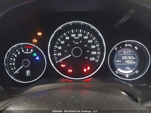 2016 Honda Hr-v Lx მანქანა იყიდება აუქციონზე, vin: 3CZRU6H34GM108362, აუქციონის ნომერი: 12634626