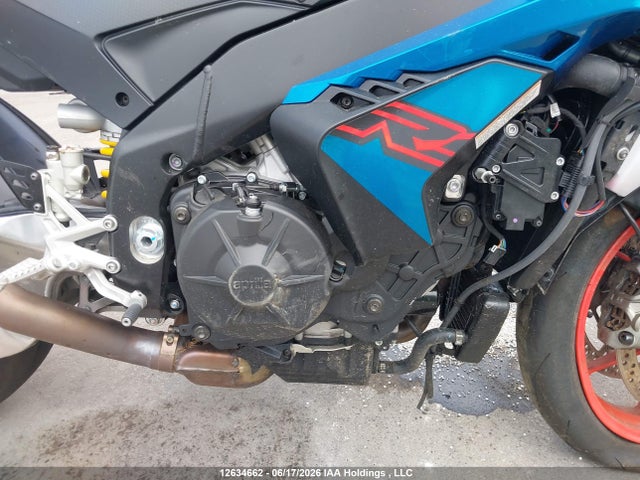 12634662 :رقم المزاد ، ZD4XPUA04TS000130 vin ، 2026 Aprilia Rsv4 1100 مزاد بيع