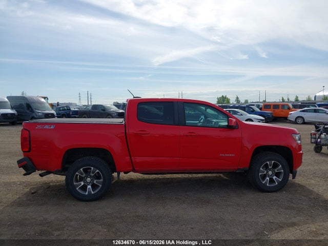 12634670 :رقم المزاد ، 1GCGTDEN1H1152232 vin ، 2017 Chevrolet Colorado Z71 مزاد بيع