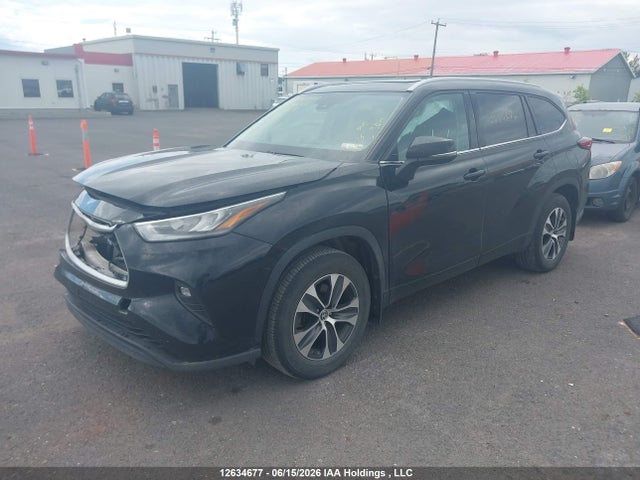 2022 Toyota Highlander Xle მანქანა იყიდება აუქციონზე, vin: 5TDGZRBH5NS232626, აუქციონის ნომერი: 12634677
