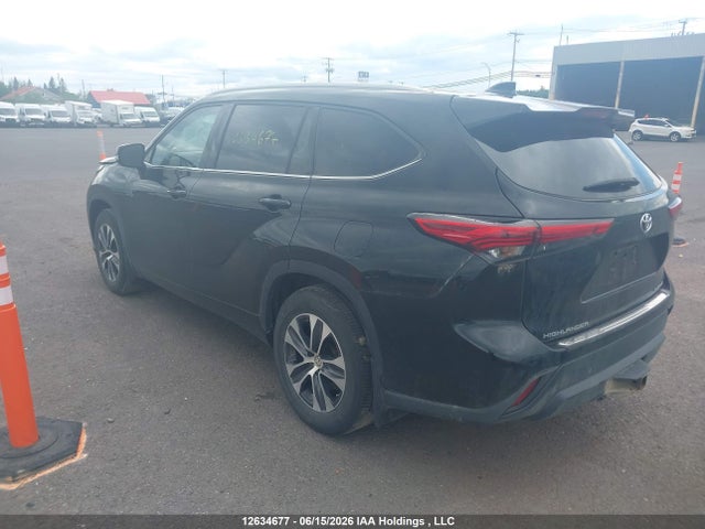 2022 Toyota Highlander Xle მანქანა იყიდება აუქციონზე, vin: 5TDGZRBH5NS232626, აუქციონის ნომერი: 12634677