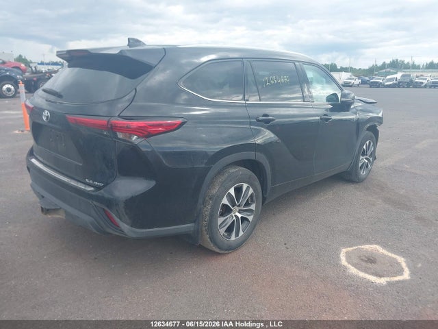 2022 Toyota Highlander Xle მანქანა იყიდება აუქციონზე, vin: 5TDGZRBH5NS232626, აუქციონის ნომერი: 12634677