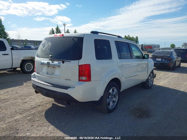 12634686 :رقم المزاد ، 5FNYF4H6XEB504677 vin ، 2014 Honda Pilot Exl مزاد بيع