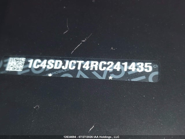 Aukcja sprzedaży 2024 Dodge Durango R/t, vin: 1C4SDJCT4RC241435, numer aukcji: 12634694