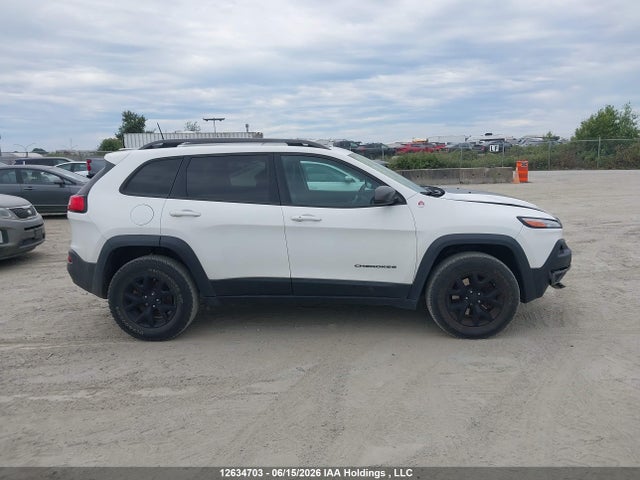 12634703 :رقم المزاد ، 1C4PJMBS4HD225706 vin ، 2017 Jeep Cherokee Trailhawk مزاد بيع