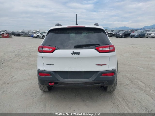 12634703 :رقم المزاد ، 1C4PJMBS4HD225706 vin ، 2017 Jeep Cherokee Trailhawk مزاد بيع