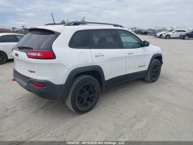 12634703 :رقم المزاد ، 1C4PJMBS4HD225706 vin ، 2017 Jeep Cherokee Trailhawk مزاد بيع