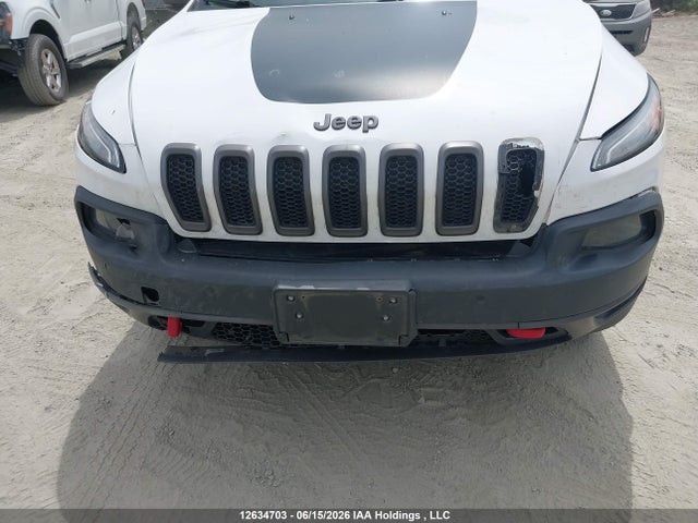 12634703 :رقم المزاد ، 1C4PJMBS4HD225706 vin ، 2017 Jeep Cherokee Trailhawk مزاد بيع
