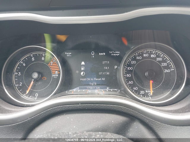 12634703 :رقم المزاد ، 1C4PJMBS4HD225706 vin ، 2017 Jeep Cherokee Trailhawk مزاد بيع