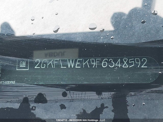 2GKFLWEK9F6348592 GMC Terrain Sle