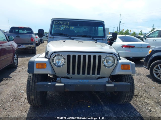 2002 Jeep Wrangler მანქანა იყიდება აუქციონზე, vin: 1J4FA49S02P703637, აუქციონის ნომერი: 12634721