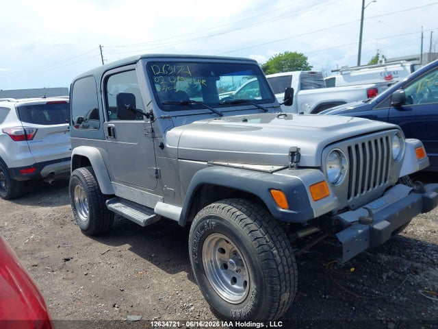 2002 Jeep Wrangler მანქანა იყიდება აუქციონზე, vin: 1J4FA49S02P703637, აუქციონის ნომერი: 12634721