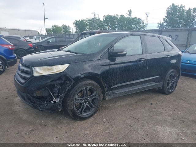 2018 Ford Edge Sel მანქანა იყიდება აუქციონზე, vin: 2FMPK4J83JBB27289, აუქციონის ნომერი: 12634751