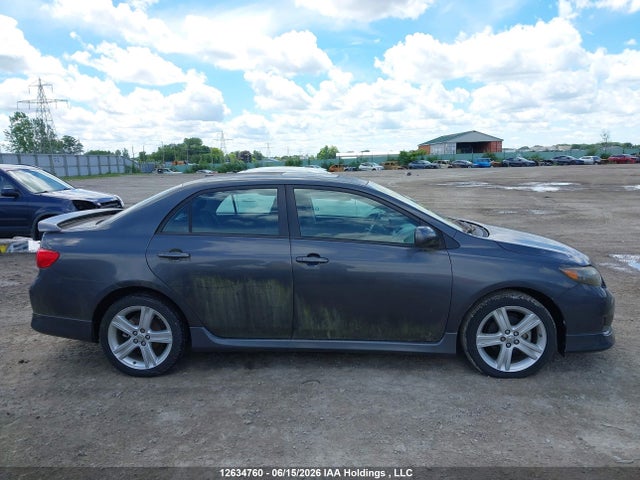 12634760 :رقم المزاد ، 2T1BE40E59C026433 vin ، 2009 Toyota Corolla Xrs Xrs مزاد بيع
