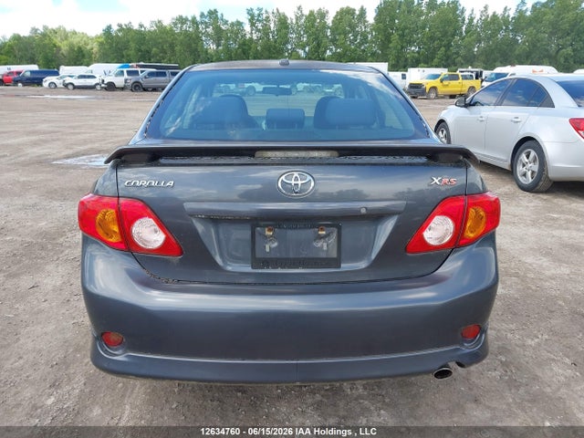 12634760 :رقم المزاد ، 2T1BE40E59C026433 vin ، 2009 Toyota Corolla Xrs Xrs مزاد بيع