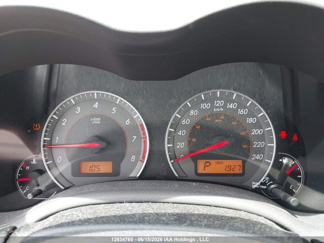 12634760 :رقم المزاد ، 2T1BE40E59C026433 vin ، 2009 Toyota Corolla Xrs Xrs مزاد بيع