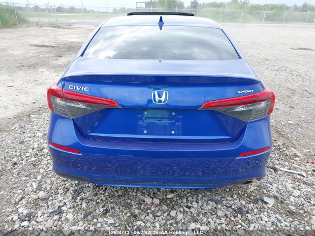 2022 Honda Civic Sport მანქანა იყიდება აუქციონზე, vin: 2HGFE2F58NH117890, აუქციონის ნომერი: 12634773