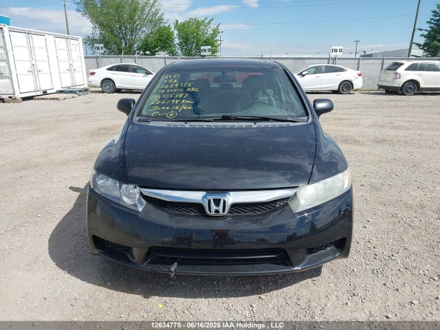 12634775 :رقم المزاد ، 2HGFA16059H105387 vin ، 2009 Honda Civic Exl مزاد بيع