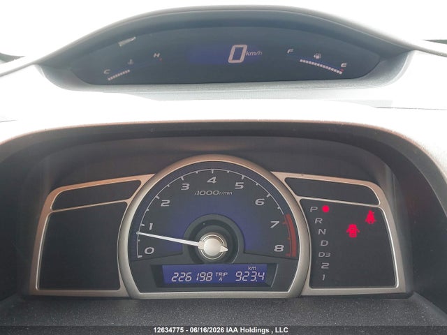 12634775 :رقم المزاد ، 2HGFA16059H105387 vin ، 2009 Honda Civic Exl مزاد بيع