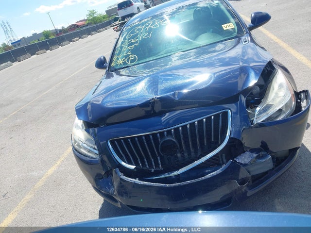 2012 Buick Regal მანქანა იყიდება აუქციონზე, vin: 2G4GN5EK3C9206121, აუქციონის ნომერი: 12634786