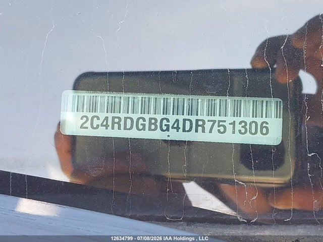 12634799 :رقم المزاد ، 2C4RDGBG4DR751306 vin ، 2013 Dodge Grand Caravan Se/sxt مزاد بيع