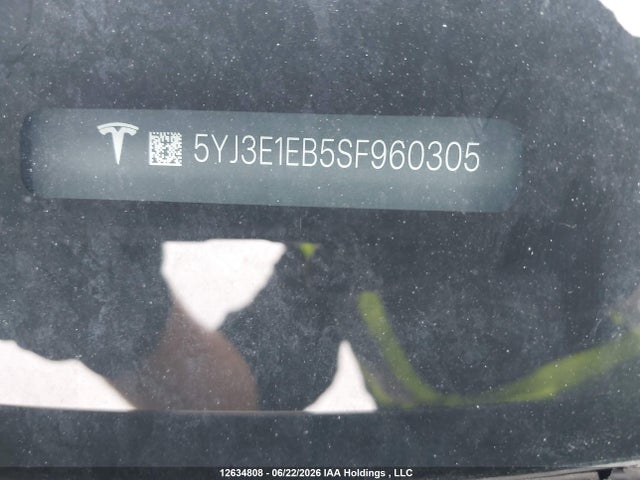 Tesla MODEL 3 2025 5YJ3E1EB5SF960305 Image 19
