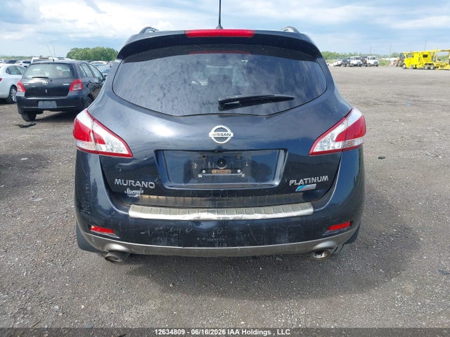 2012 Nissan Murano Le მანქანა იყიდება აუქციონზე, vin: JN8AZ1MW1CW239643, აუქციონის ნომერი: 12634809