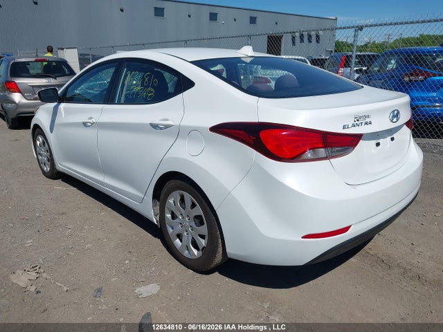 Продажа на аукционе авто 2016 Hyundai Elantra Se/sport/limited, vin: 5NPDH4AEXGH793168, номер лота: 12634810