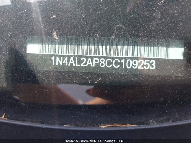 Продажа на аукционе авто 2012 Nissan Altima 2.5 S, vin: 1N4AL2AP8CC109253, номер лота: 12634822