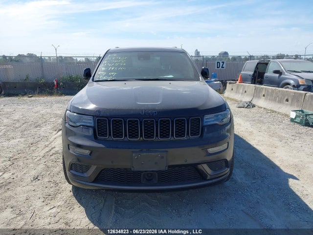 12634823 :رقم المزاد ، 1C4RJFCM8JC427349 vin ، 2018 Jeep Grand Cherokee Overland مزاد بيع