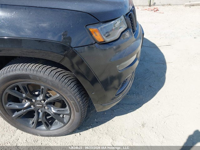 12634823 :رقم المزاد ، 1C4RJFCM8JC427349 vin ، 2018 Jeep Grand Cherokee Overland مزاد بيع
