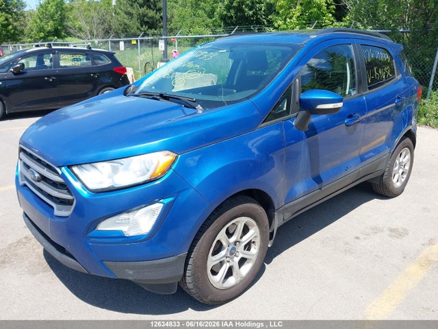 12634833 :رقم المزاد ، MAJ6P1ULXJC159632 vin ، 2018 Ford Ecosport Se مزاد بيع