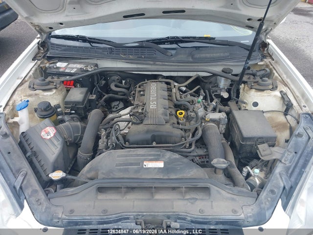 12634847 :رقم المزاد ، KMHHT6KD2AU014730 vin ، 2010 Hyundai Genesis 2.0t Gt مزاد بيع