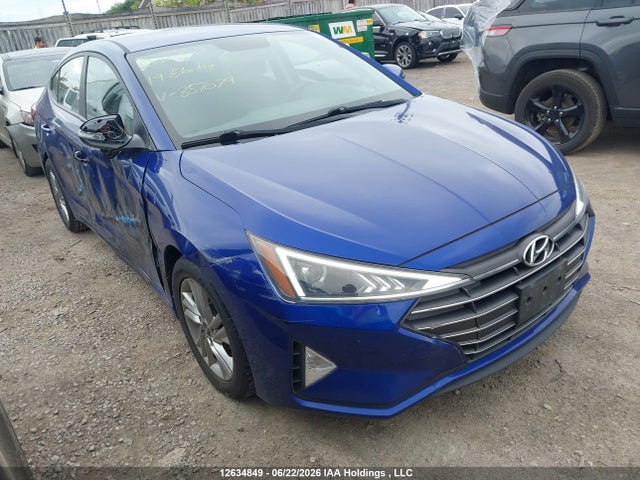 2019 Hyundai Elantra Preferred მანქანა იყიდება აუქციონზე, vin: KMHD84LF3KU857079, აუქციონის ნომერი: 12634849