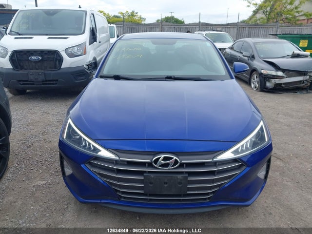 2019 Hyundai Elantra Preferred მანქანა იყიდება აუქციონზე, vin: KMHD84LF3KU857079, აუქციონის ნომერი: 12634849