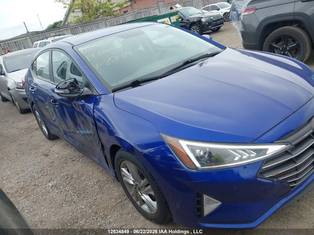 2019 Hyundai Elantra Preferred მანქანა იყიდება აუქციონზე, vin: KMHD84LF3KU857079, აუქციონის ნომერი: 12634849