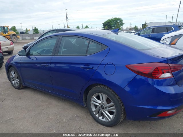 2019 Hyundai Elantra Preferred მანქანა იყიდება აუქციონზე, vin: KMHD84LF3KU857079, აუქციონის ნომერი: 12634849