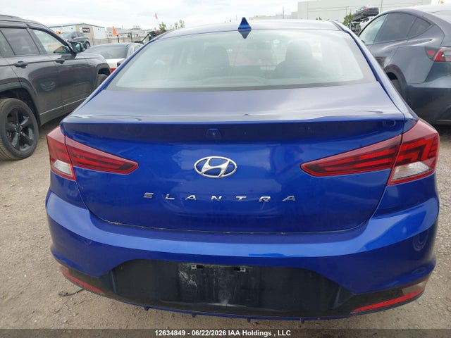 2019 Hyundai Elantra Preferred მანქანა იყიდება აუქციონზე, vin: KMHD84LF3KU857079, აუქციონის ნომერი: 12634849