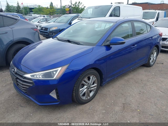 2019 Hyundai Elantra Preferred მანქანა იყიდება აუქციონზე, vin: KMHD84LF3KU857079, აუქციონის ნომერი: 12634849
