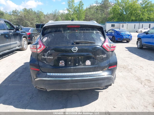 Aukcja sprzedaży 2015 Nissan Murano Platinum/sl/sv, vin: 5N1AZ2MH5FN236494, numer aukcji: 12634850