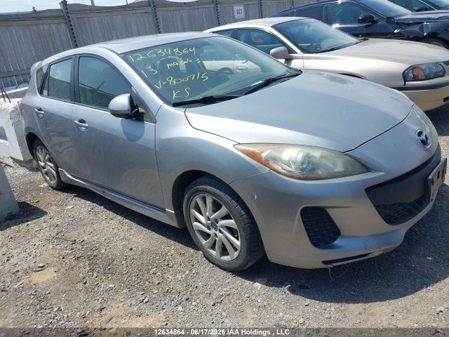 12634864 :رقم المزاد ، JM1BL1L79D1800715 vin ، 2013 Mazda Mazda3 Gs-sky مزاد بيع