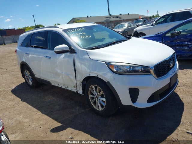 12634894 :رقم المزاد ، 5XYPGDA33KG442911 vin ، 2019 Kia Sorento 2.4l Lx مزاد بيع