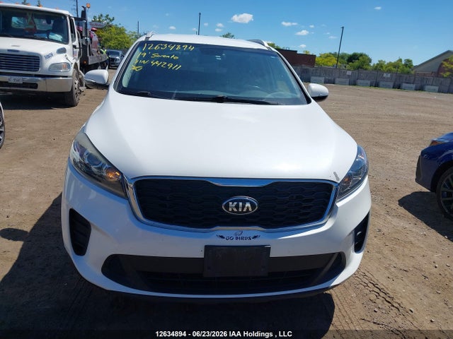 2019 Kia Sorento 2.4l Lx მანქანა იყიდება აუქციონზე, vin: 5XYPGDA33KG442911, აუქციონის ნომერი: 12634894