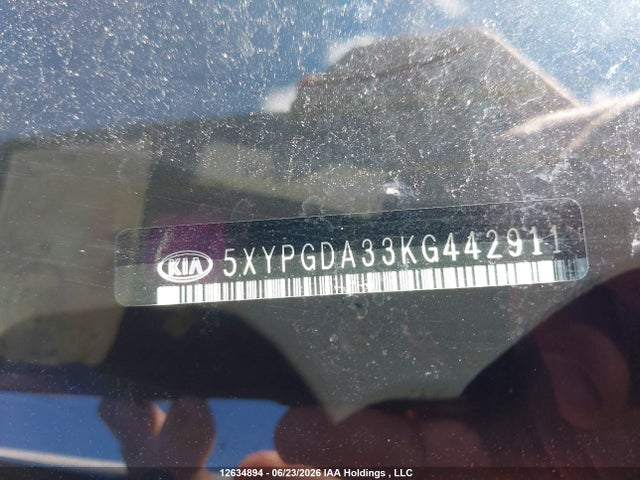 2019 Kia Sorento 2.4l Lx მანქანა იყიდება აუქციონზე, vin: 5XYPGDA33KG442911, აუქციონის ნომერი: 12634894