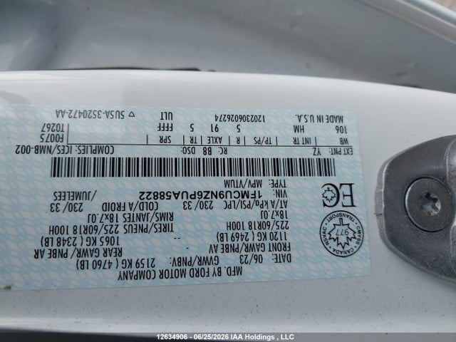 Ford Escape 2023 1FMCU9NZ6PUA58822 Image 9