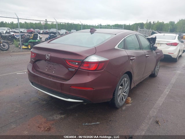 Продажа на аукционе авто 2020 Honda Insight Touring, vin: 19XZE4F75LE400250, номер лота: 12634934