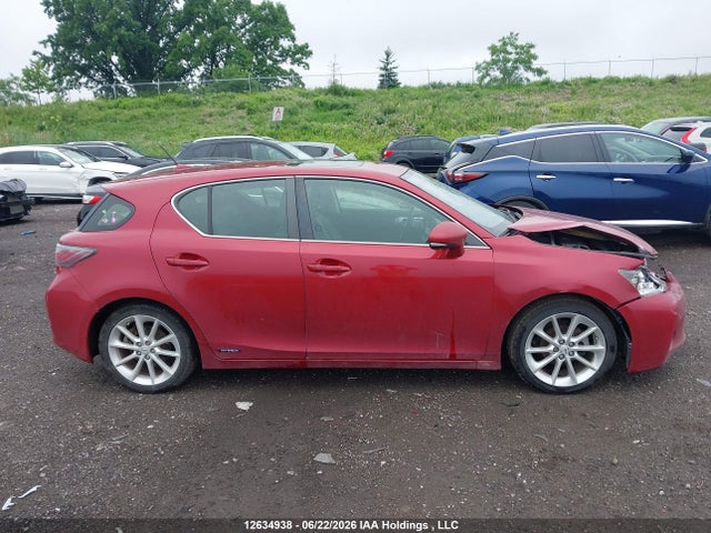 2012 Lexus Ct 200h მანქანა იყიდება აუქციონზე, vin: JTHKD5BH8C2090695, აუქციონის ნომერი: 12634938