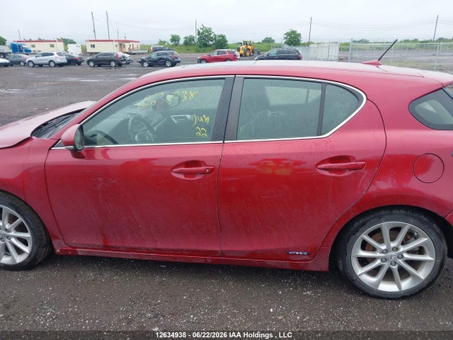 2012 Lexus Ct 200h მანქანა იყიდება აუქციონზე, vin: JTHKD5BH8C2090695, აუქციონის ნომერი: 12634938