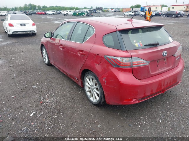 2012 Lexus Ct 200h მანქანა იყიდება აუქციონზე, vin: JTHKD5BH8C2090695, აუქციონის ნომერი: 12634938