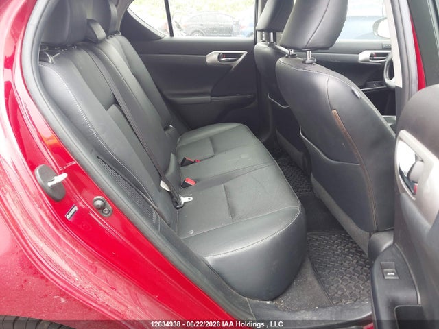 2012 Lexus Ct 200h მანქანა იყიდება აუქციონზე, vin: JTHKD5BH8C2090695, აუქციონის ნომერი: 12634938